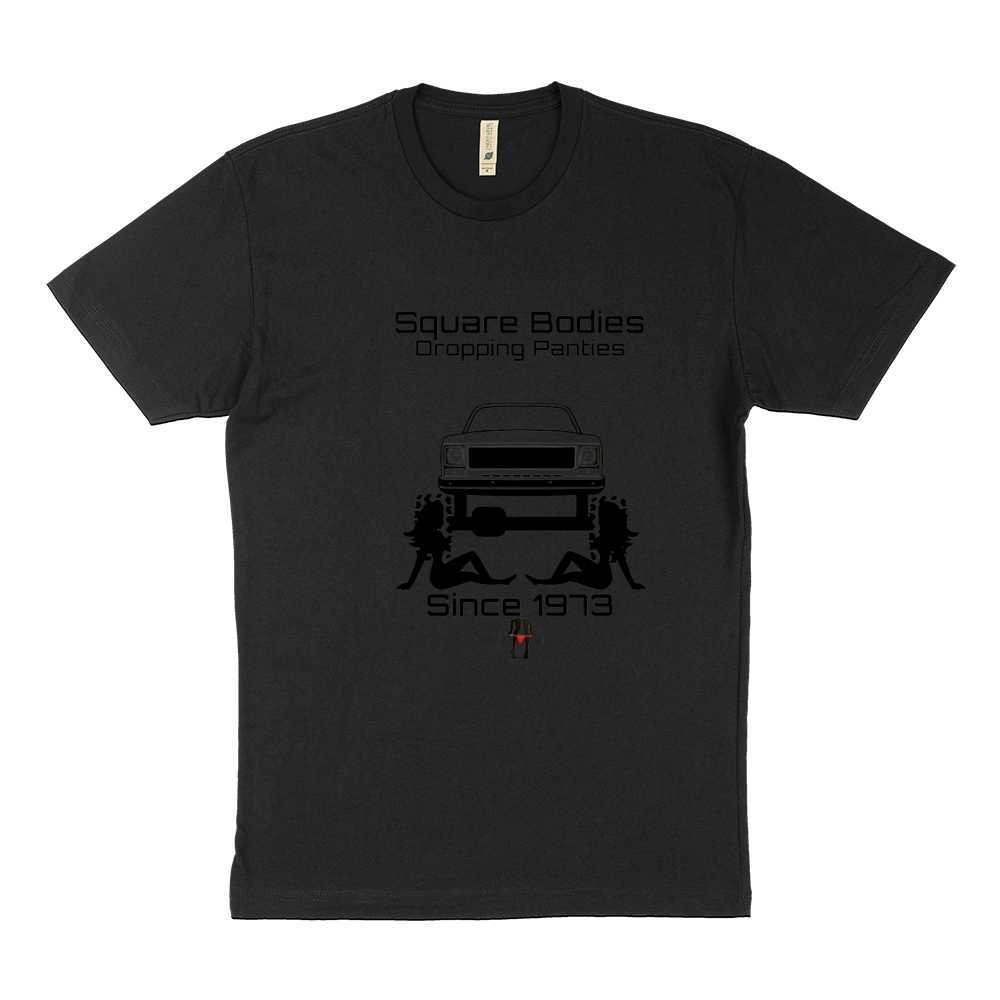 Square Bodies Dropping Panties Since 73 Sustainable T-Shirt