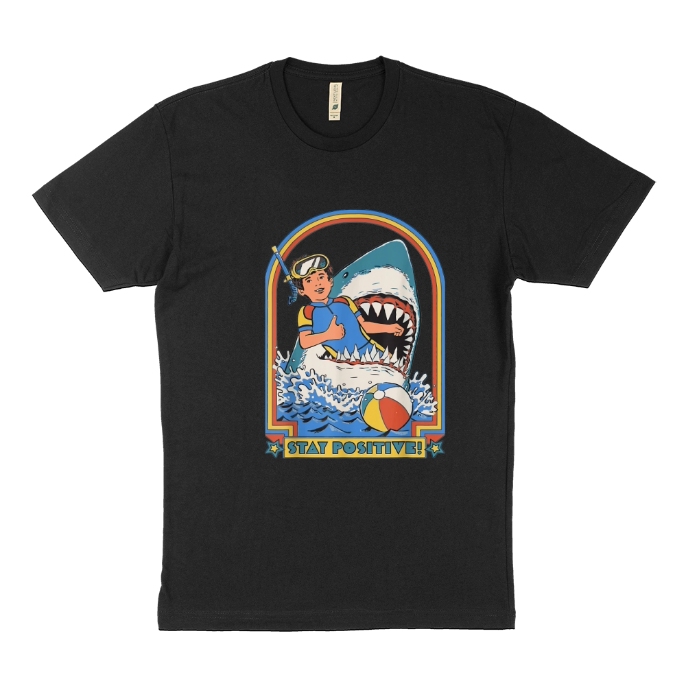 Stay Positive Shark Sustainable T-Shirt