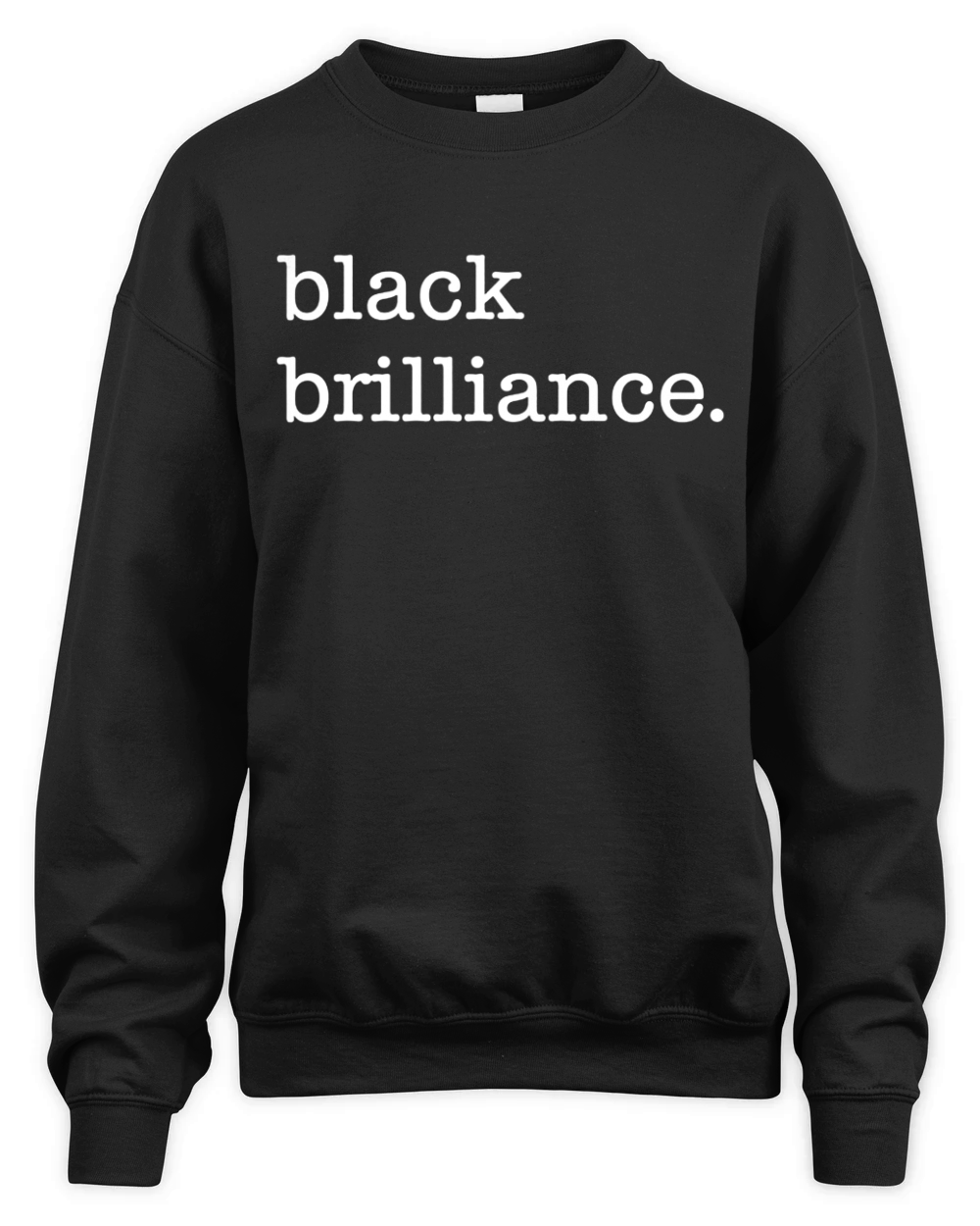 CLASSIC BLACK BRILLIANCE T SHIRT Unisex Premium Crewneck Sweatshirt