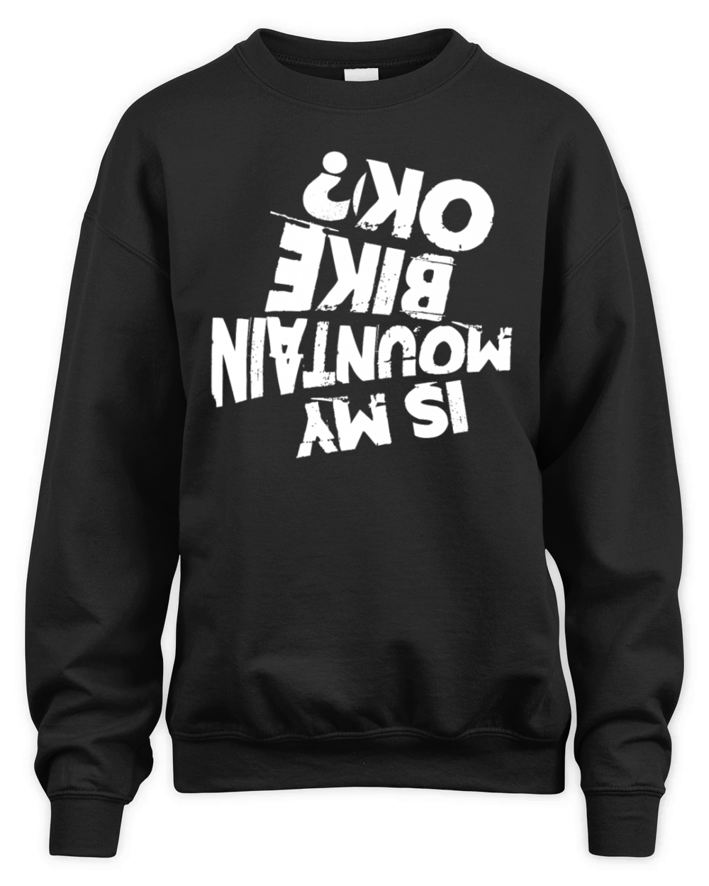 Mountain Bike Unisex Premium Crewneck Sweatshirt