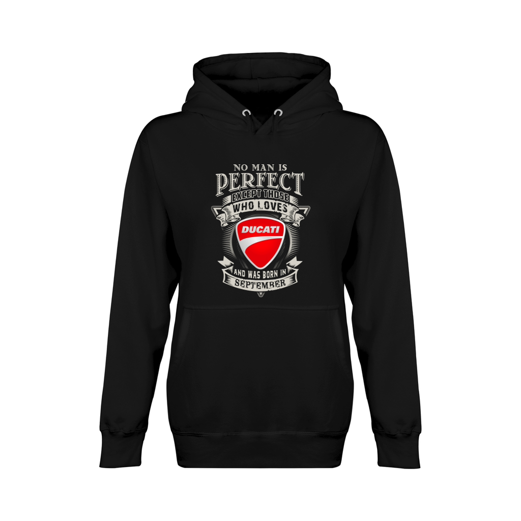 Man Ducati September Unisex Premium Pullover Hoodie