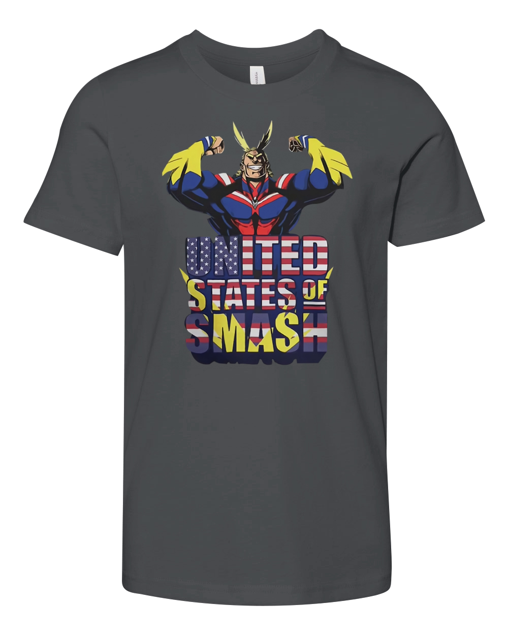 Super Smash United States of smash Youth Unisex Jersey Tee