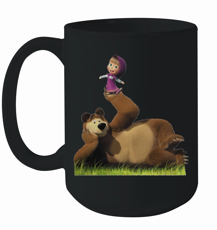 Masha and Bear Ceramic Mug