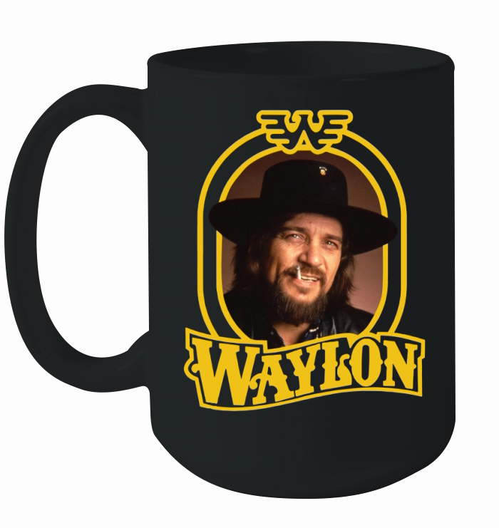 Waylon Jennings  T-Shirt Ceramic Mug