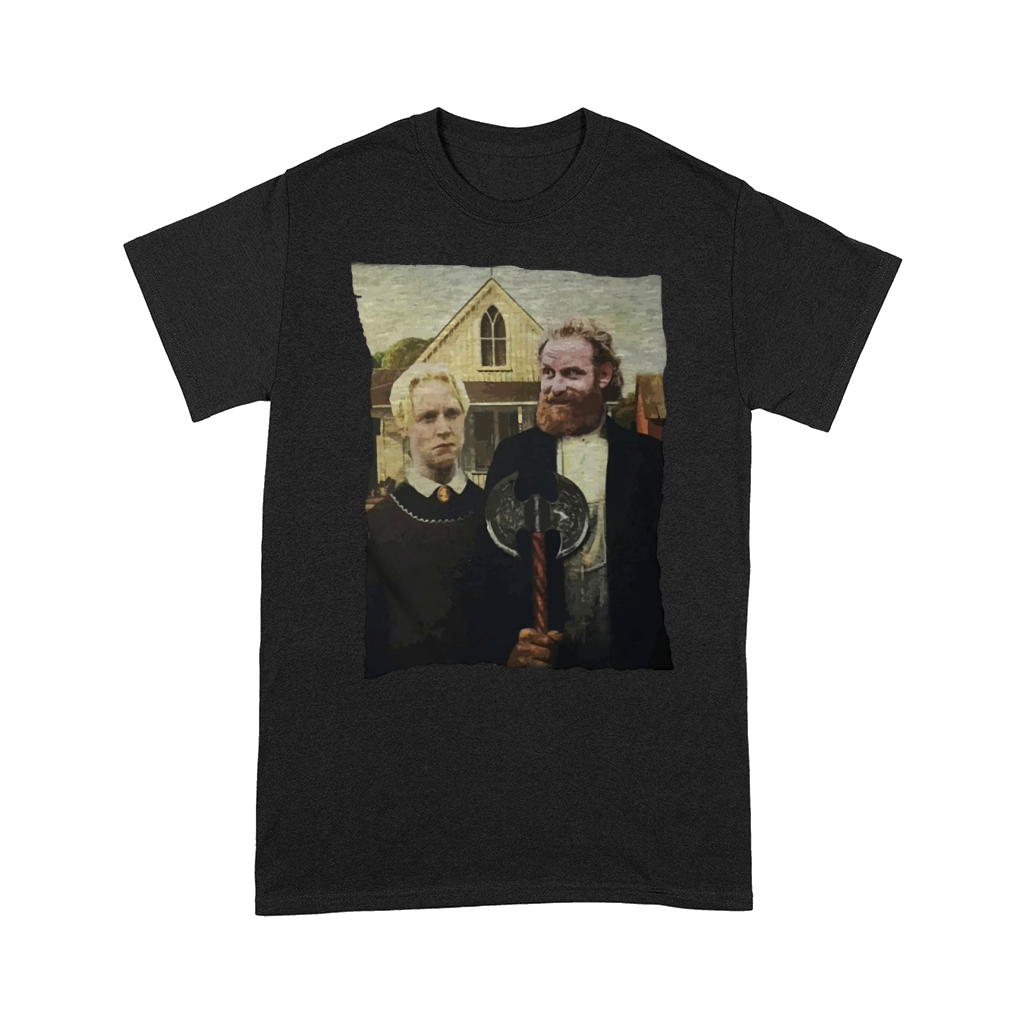 American Gothic Tormund and Brienne Westeros shirt Comfort T-shirt