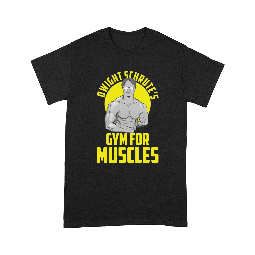 dwight schrutes's gym for muscles training lifting weights by GeekMerch SHIRT Comfort T-shirt