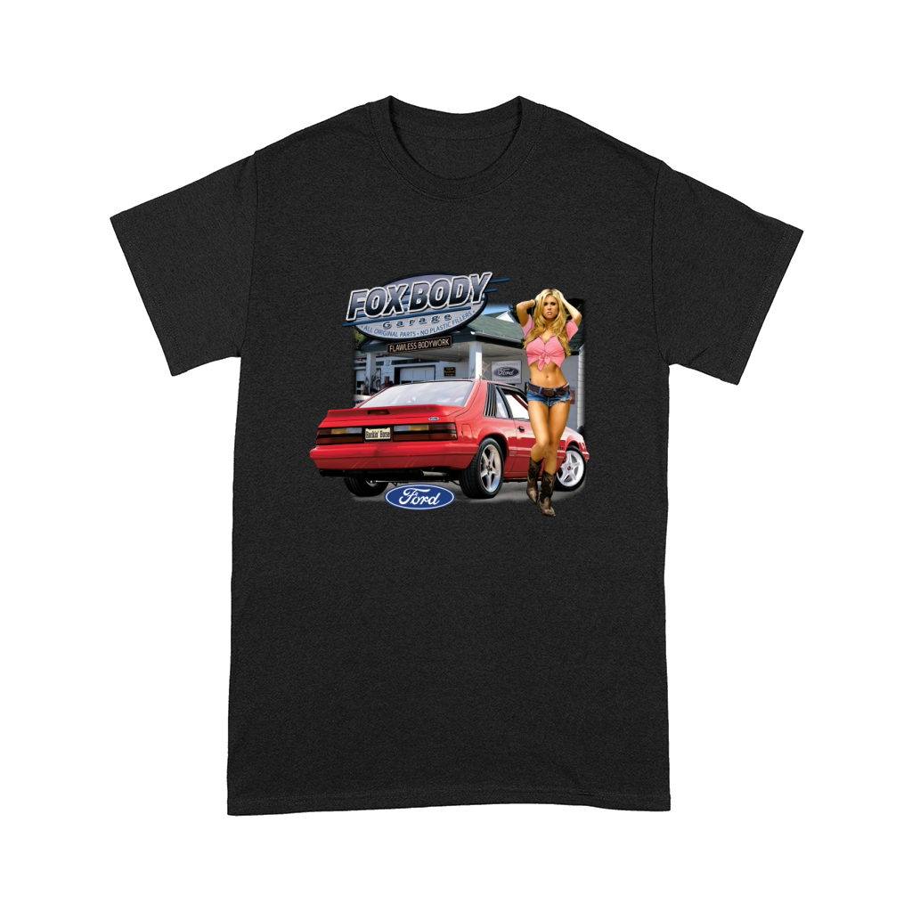FoxBody Garage Black Comfort T-shirt