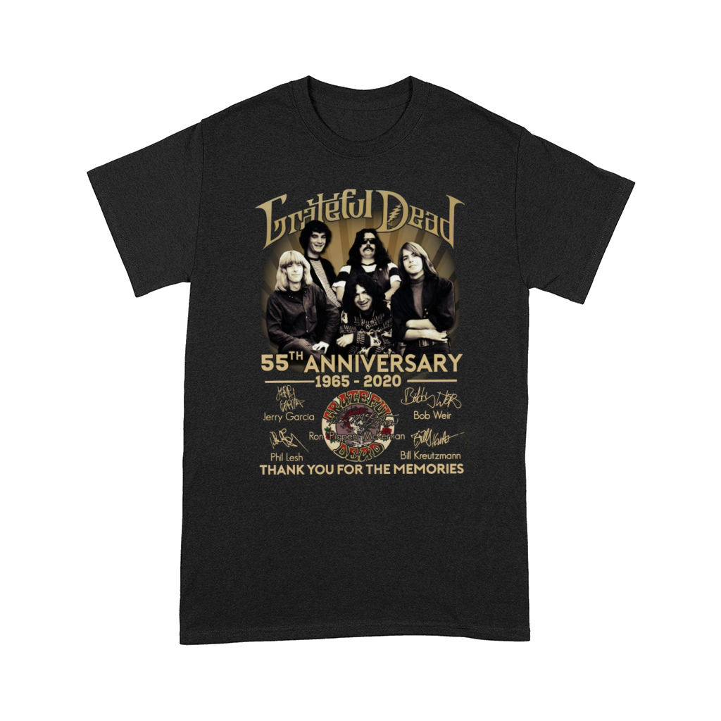 Grateful Dead 55th anniversary 1965 2020 signatures shirt Comfort T-shirt