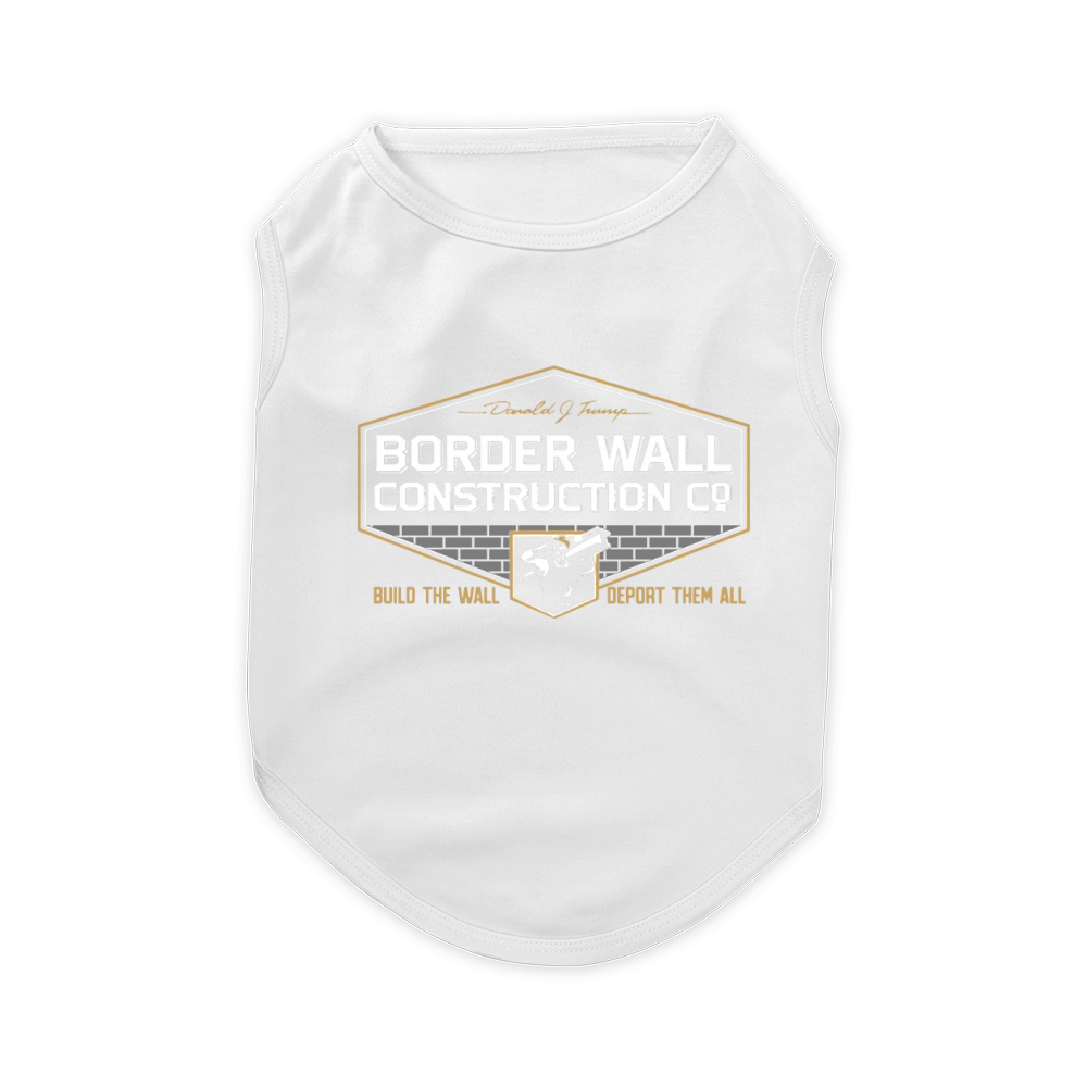 Build the wall deport them all Pet T-Shirt