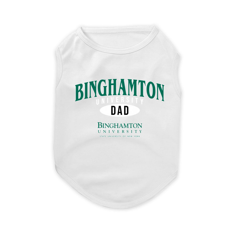 Champion Binghamton University Dad 2020 Pet T-Shirt