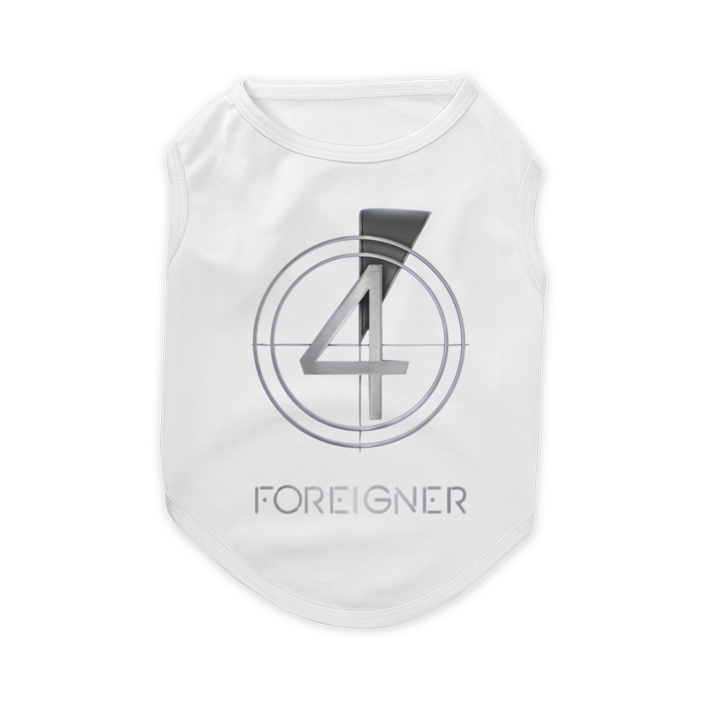Foreigner Band Tshirt Pet T-Shirt