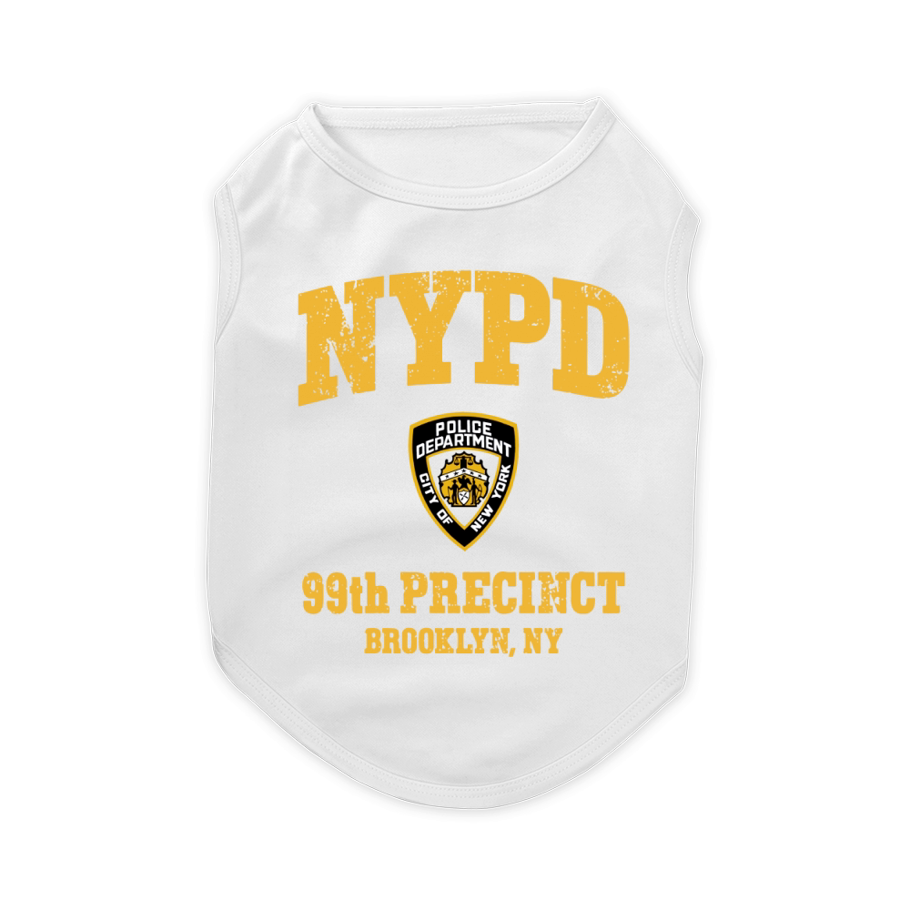 NYPD Police department city of New York 99th Precinct Brooklyn NY shirt Pet T-Shirt