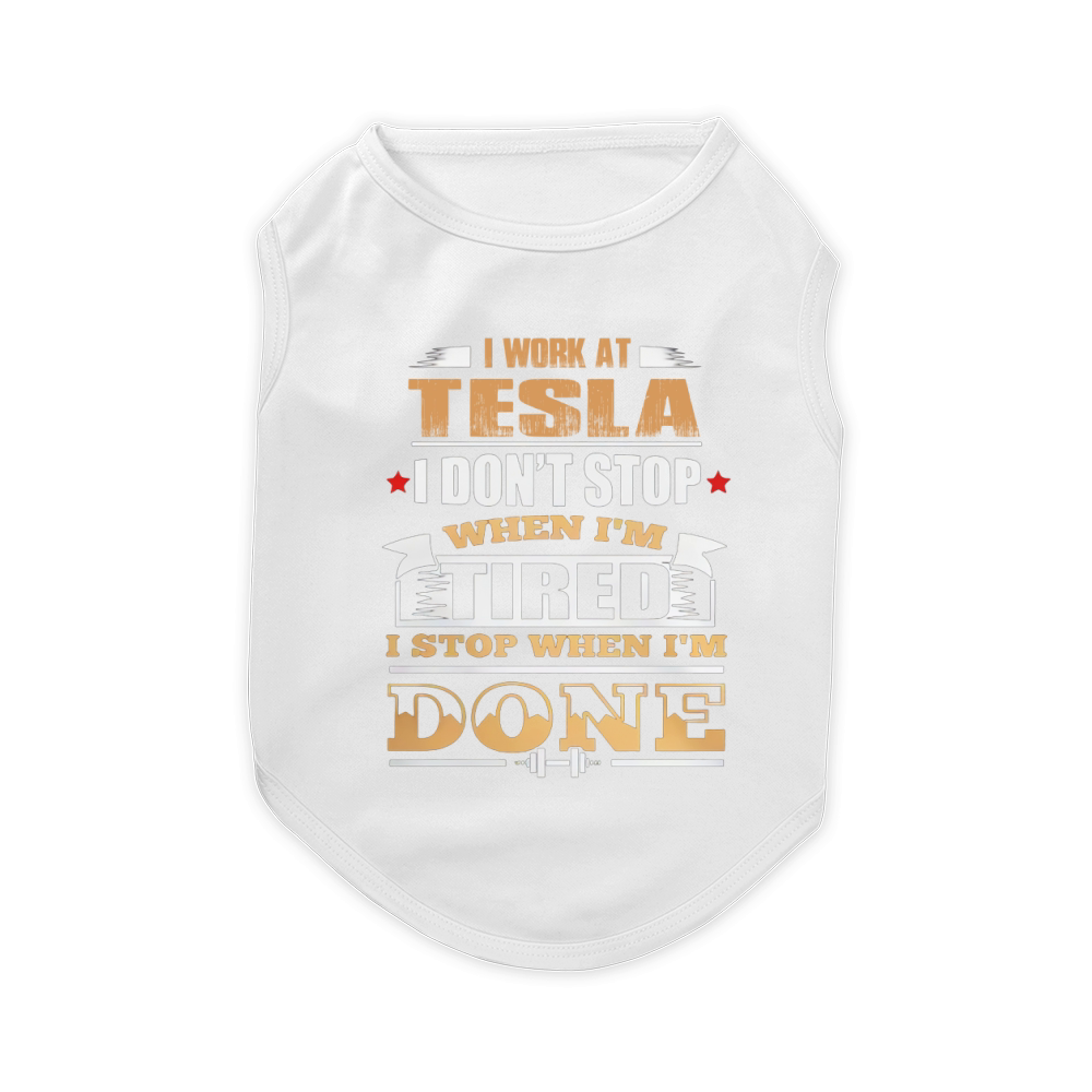 Tesla Pet T-Shirt