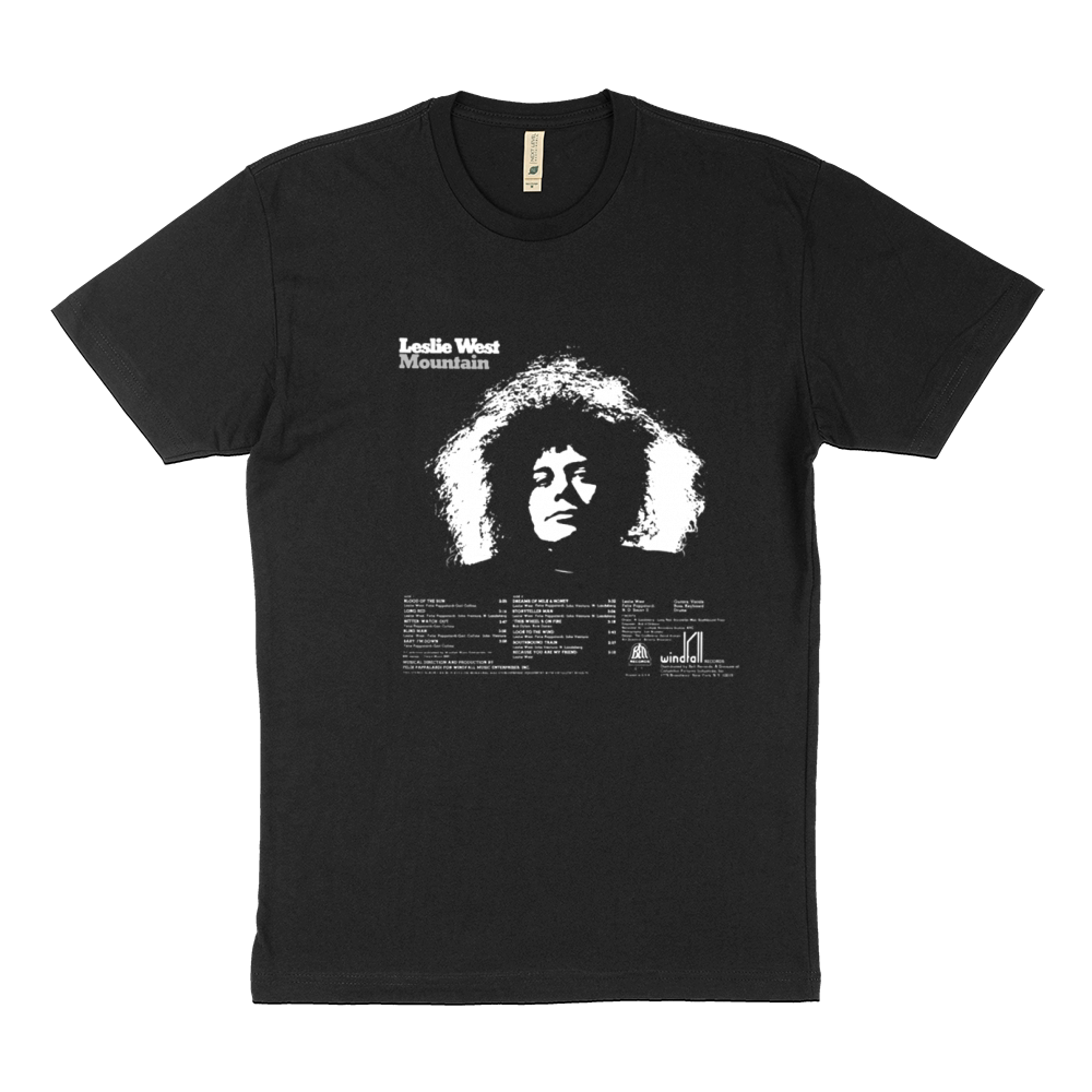Leslie West Fan Mountain Sustainable T-Shirt