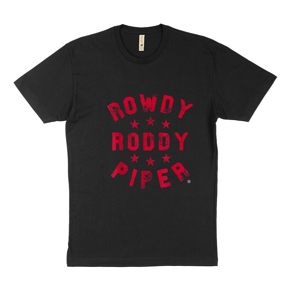 Rowdy Roddy Piper Distressed Fight Sustainable T-Shirt