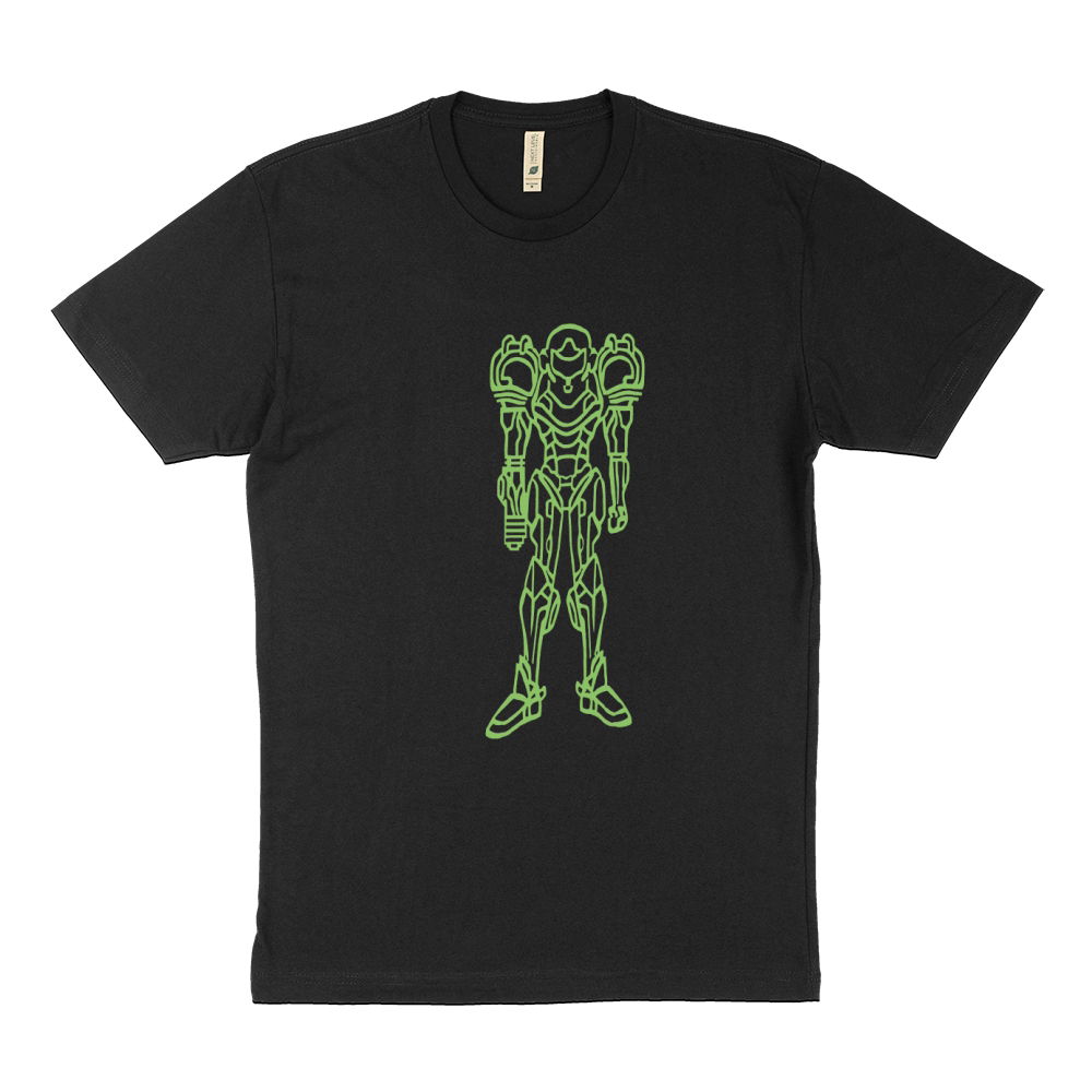 super metroid samus wireframe Sustainable T-Shirt