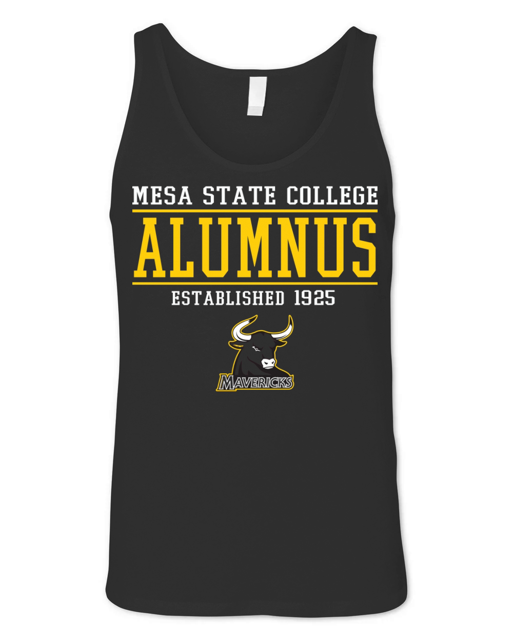 Mesa State College Alumnus Unisex Jersey Tank