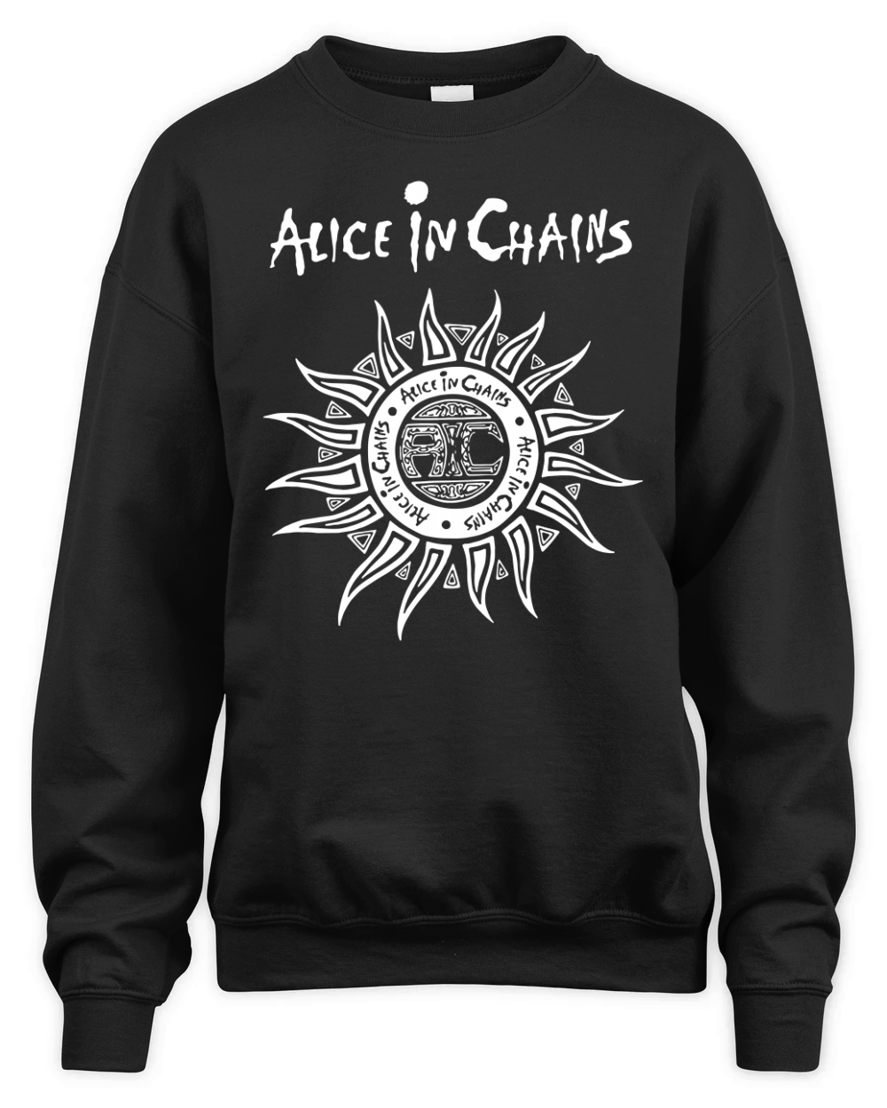 Alice In Chains Sun logo TShirt Unisex Premium Crewneck Sweatshirt