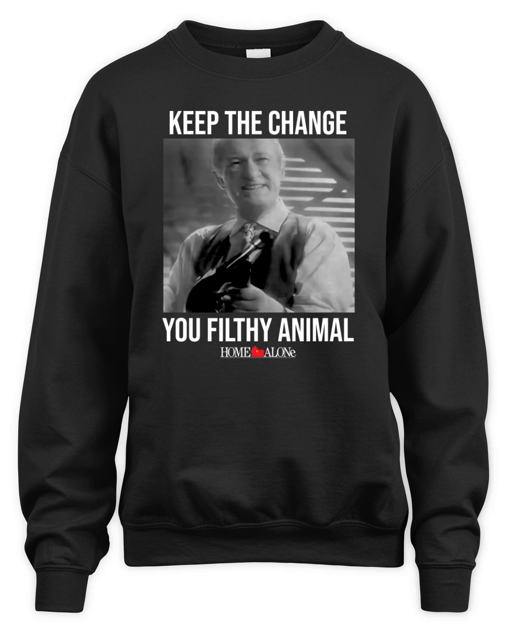 Keep The Change You Filthy Animal Home Alone Unisex Premium Crewneck Sweatshirt