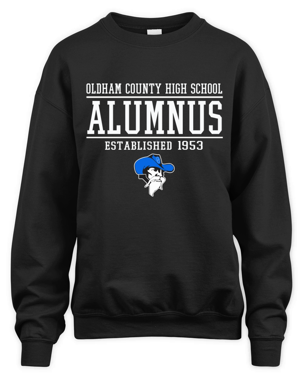 Oldham County High School  Alumnus Unisex Premium Crewneck Sweatshirt