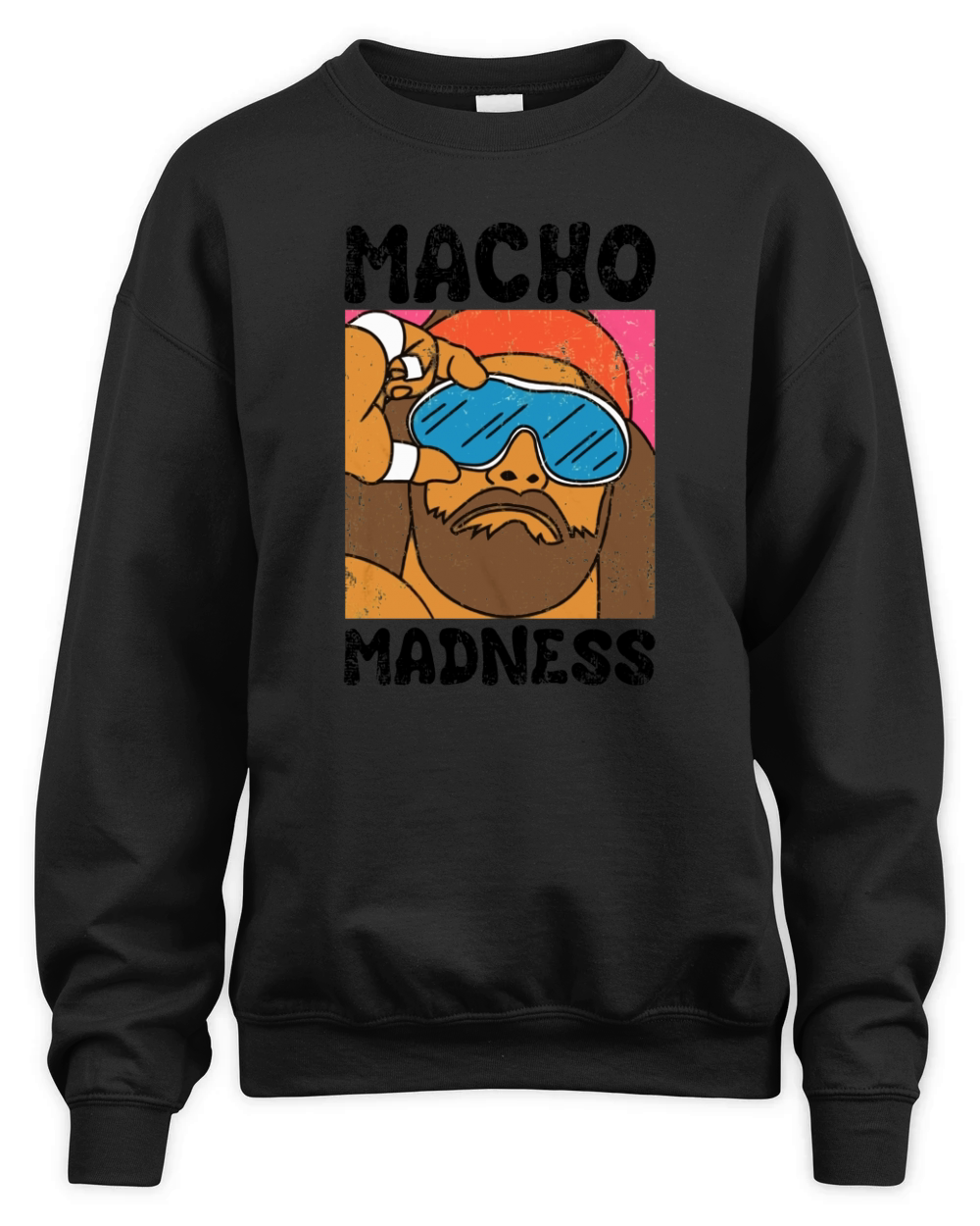 randy macho man savage Wrestling Unisex Premium Crewneck Sweatshirt