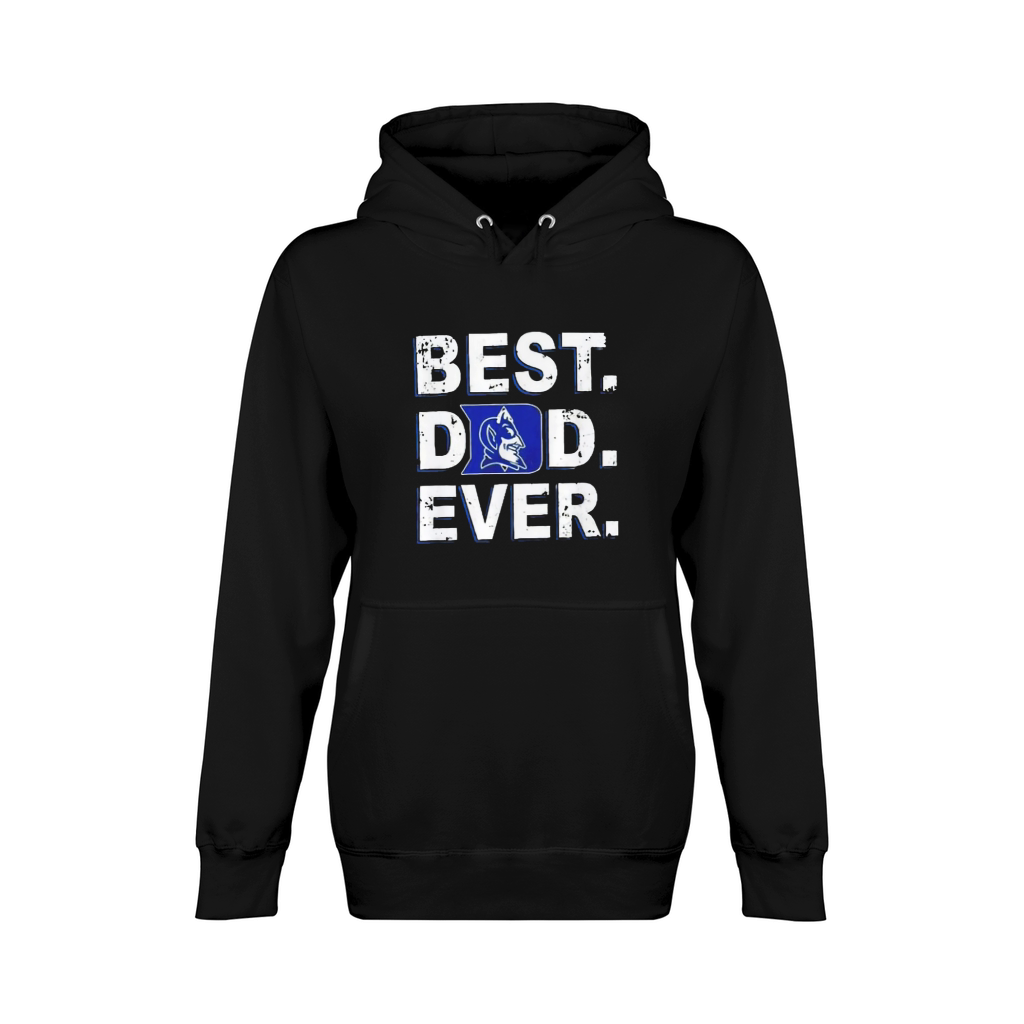 Best Dad Ever Duke Blue Devils Father’s Day Unisex Premium Pullover Hoodie