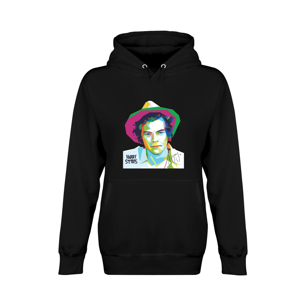 Colorful Harry Styles art autographed shirt Unisex Premium Pullover Hoodie