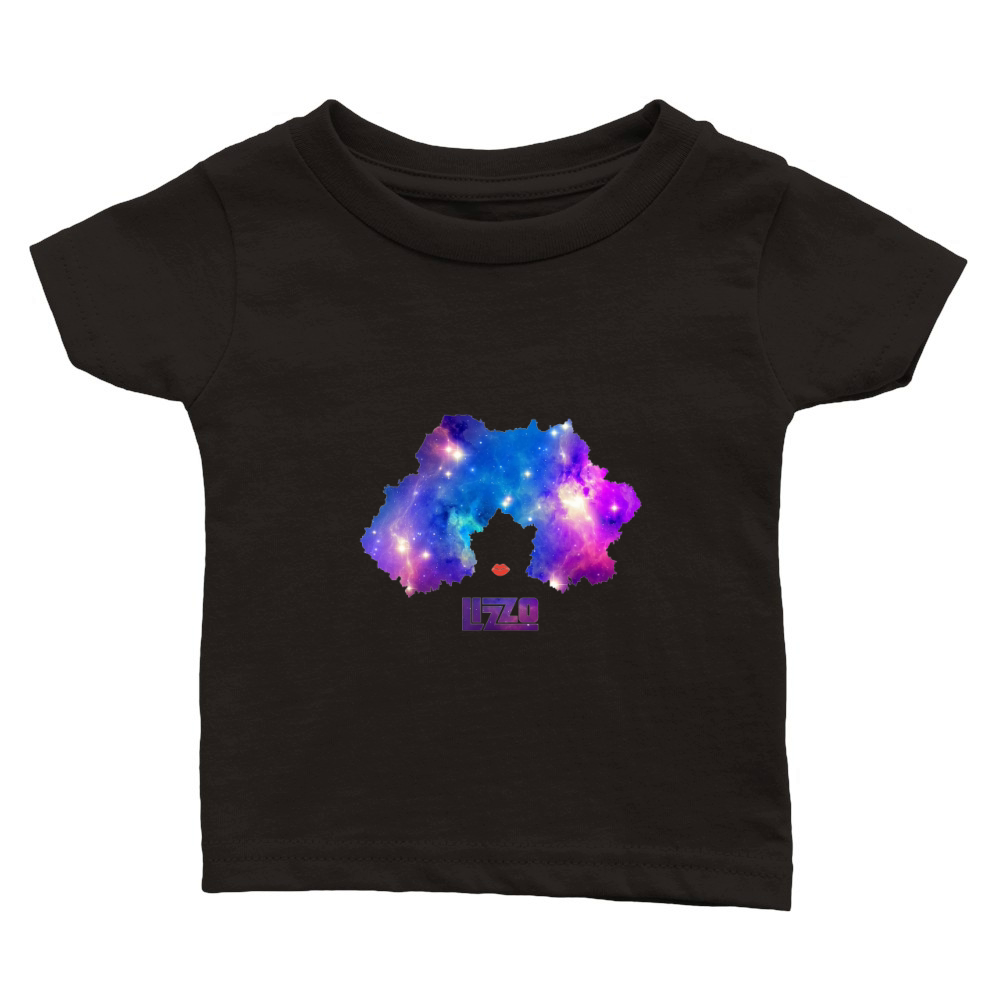 Lizzo Smlie Shadow Galaxy Classic Baby Crewneck T-shirt