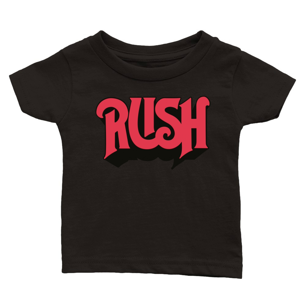 Rush Band Logo Classic Baby Crewneck T-shirt