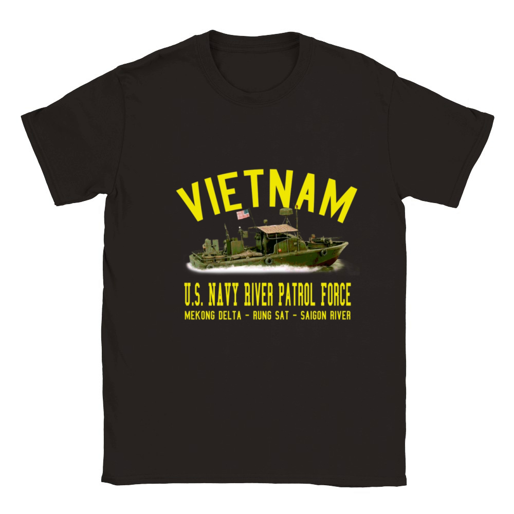 Vietnam Us navy river patrol force Classic Kids Crewneck T-shirt