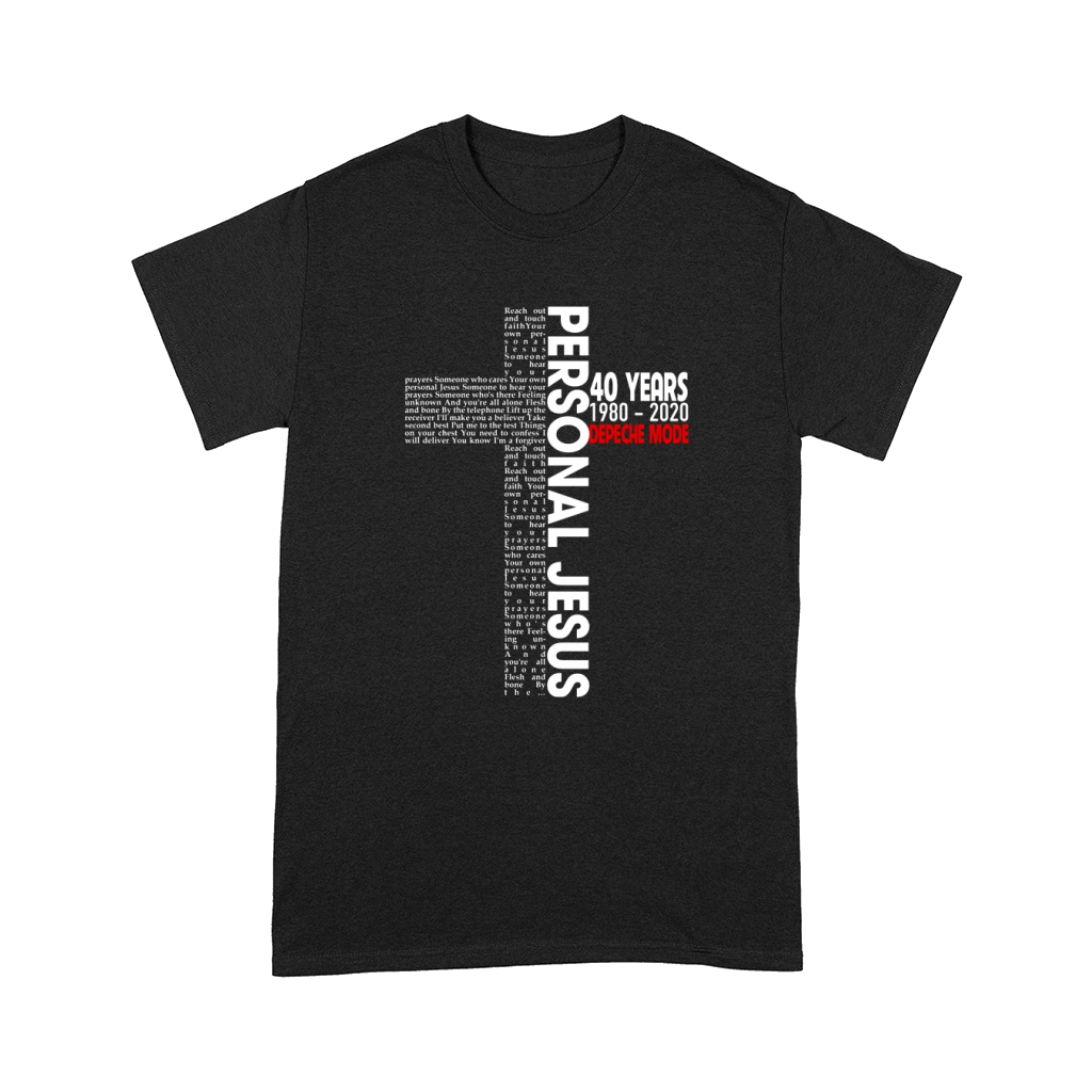 Personal Jesus Lyrics 50 Years Depeche Mode Comfort T-shirt