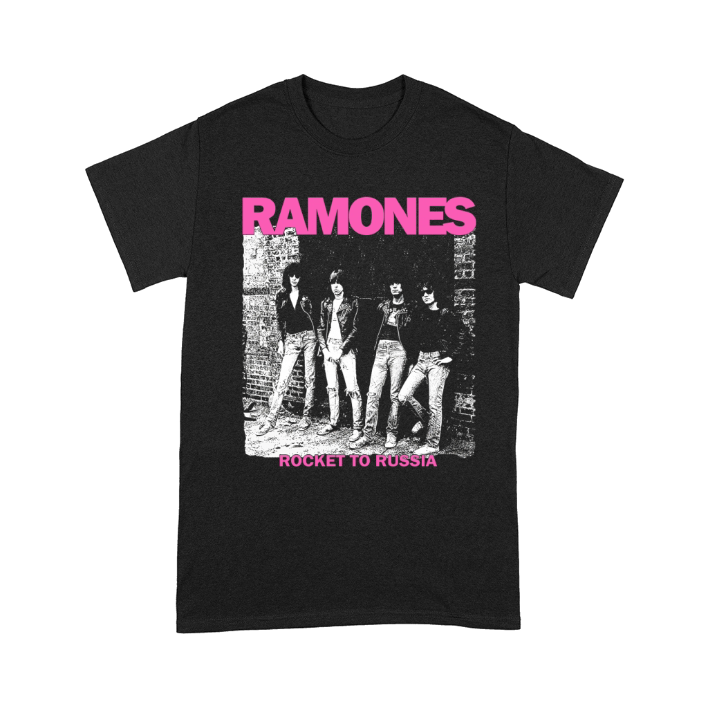 RAMONES ROCKET TO RUSSIA NEW BLACK Comfort T-shirt