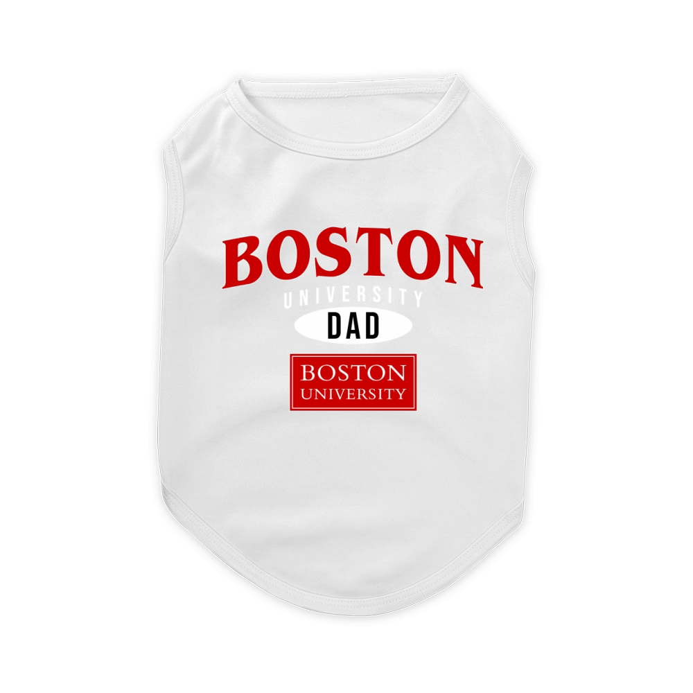 Champion Boston University Dad 2020 Pet T-Shirt