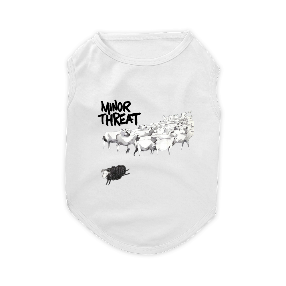 Minor Threat  Out of Step Pet T-Shirt