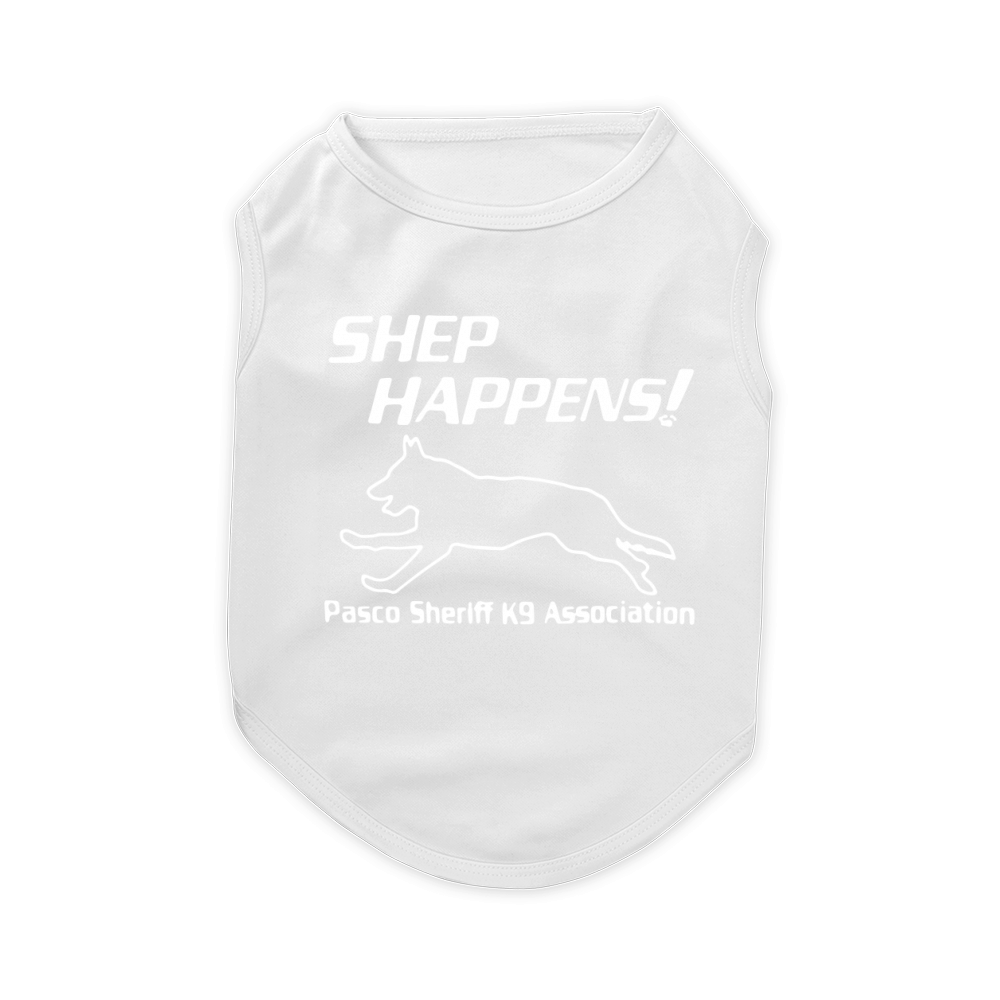 Shep Happens pasco sheriff k9 association Pet T-Shirt