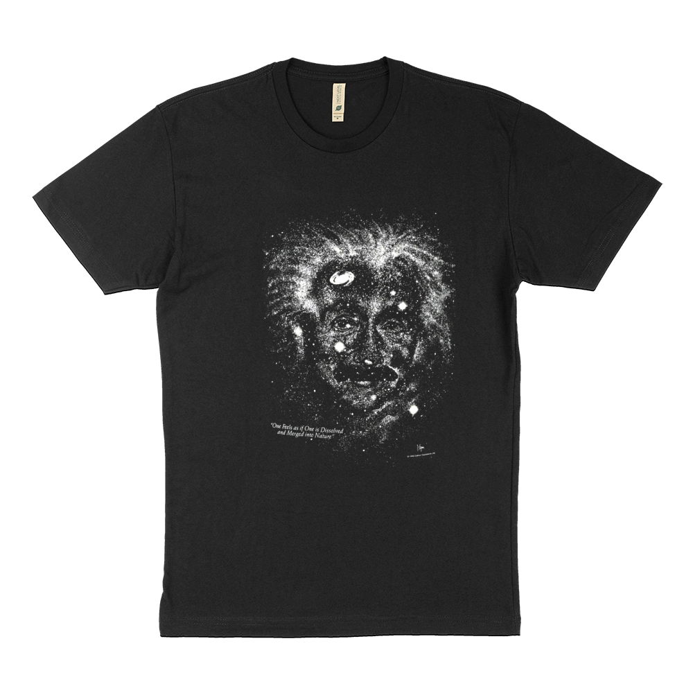 Albert Einstein GLOW in THE DARK Outer Space Galaxy Science 1993 shirt Sustainable T-Shirt
