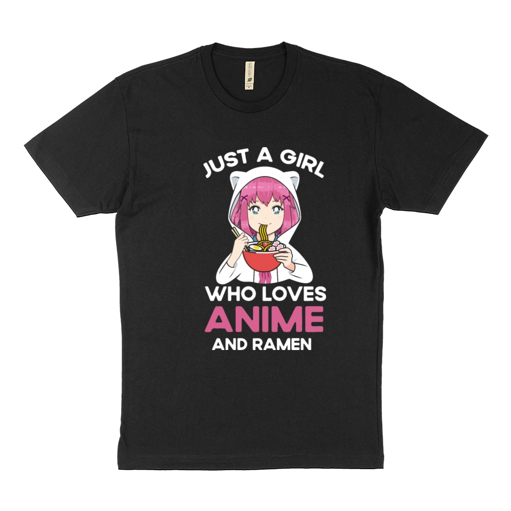 Anime Art For Girls Anime Merch Ramen Anime Funny Sustainable T-Shirt
