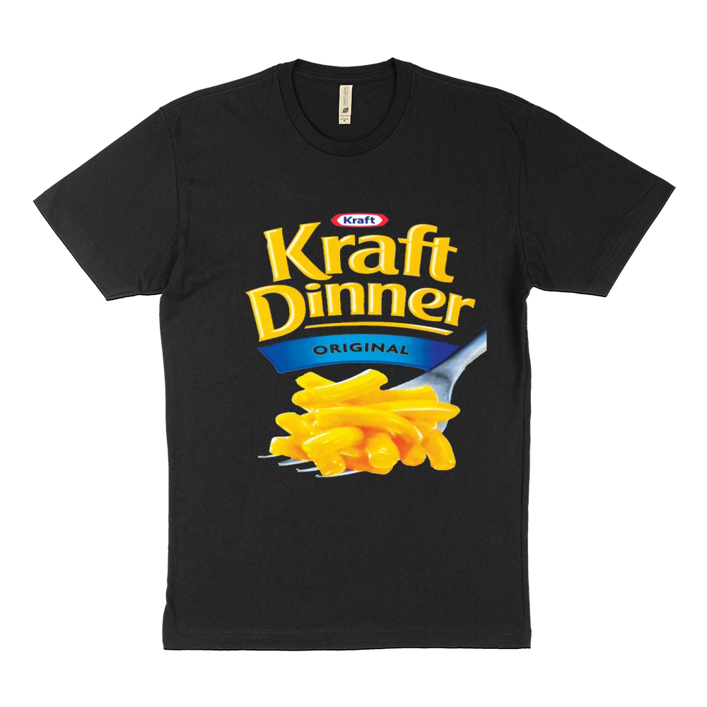 Kraft Dinner Mac n Cheese T-Shirt shirt Sustainable T-Shirt