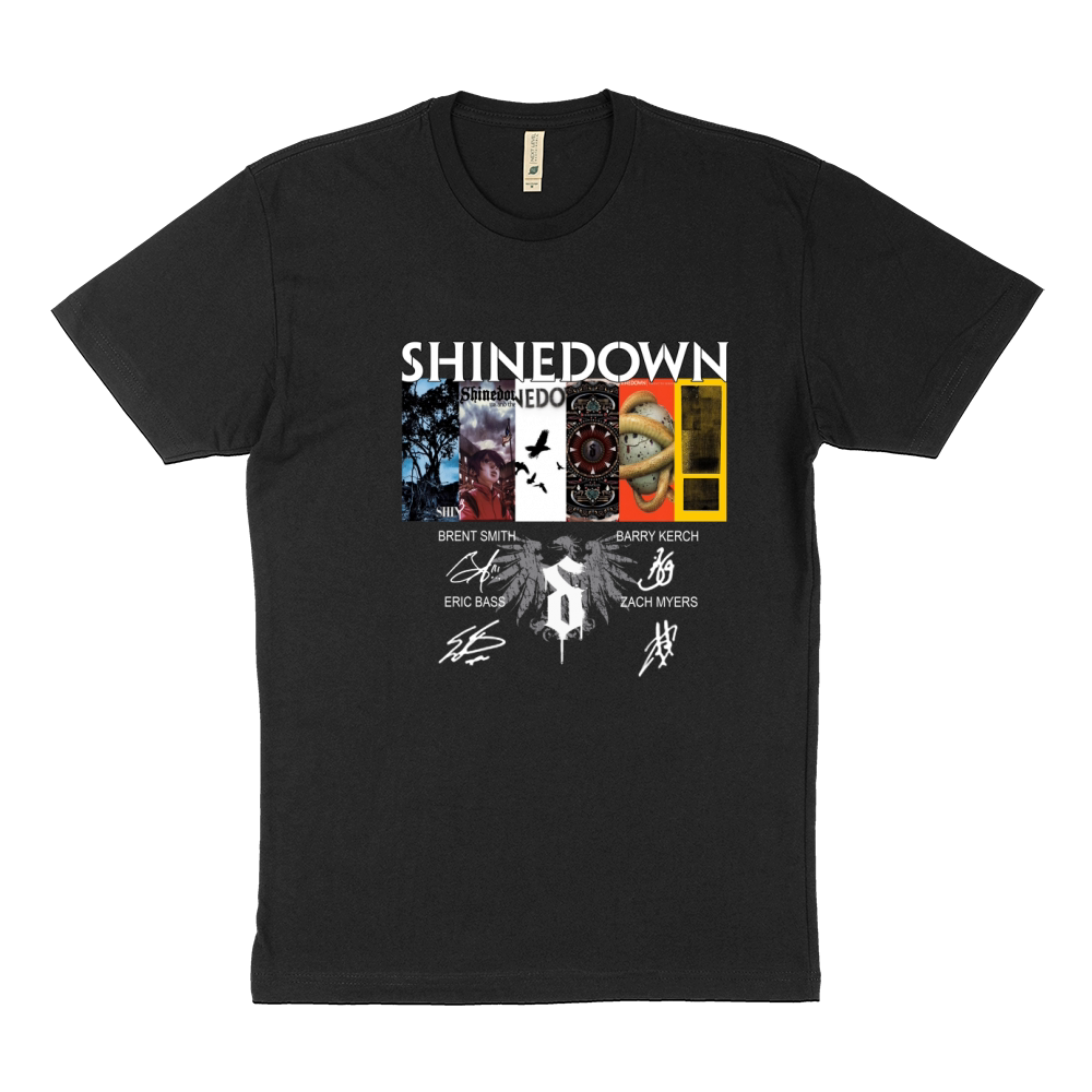 Shinedown 19th Anniversary 2001 2020 signature Sustainable T-Shirt