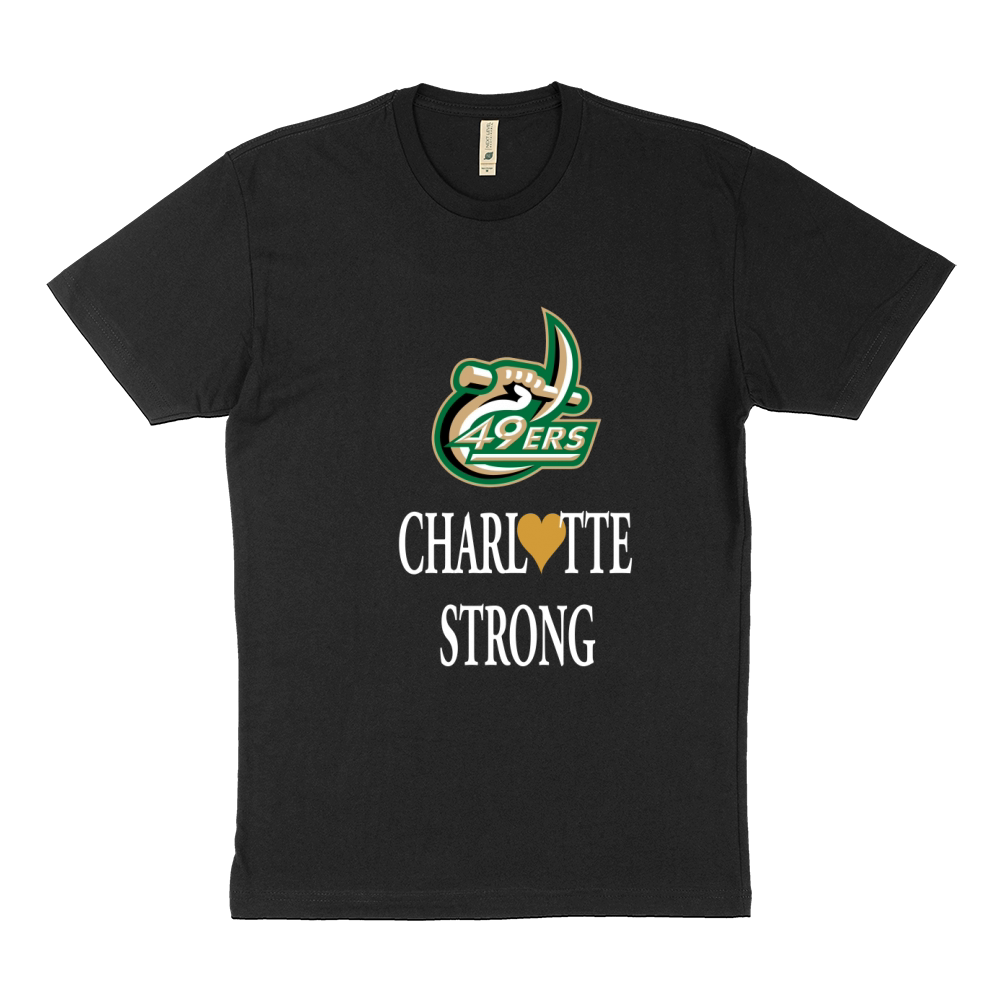 UNCC 49er Charlotte Strong Sustainable T-Shirt