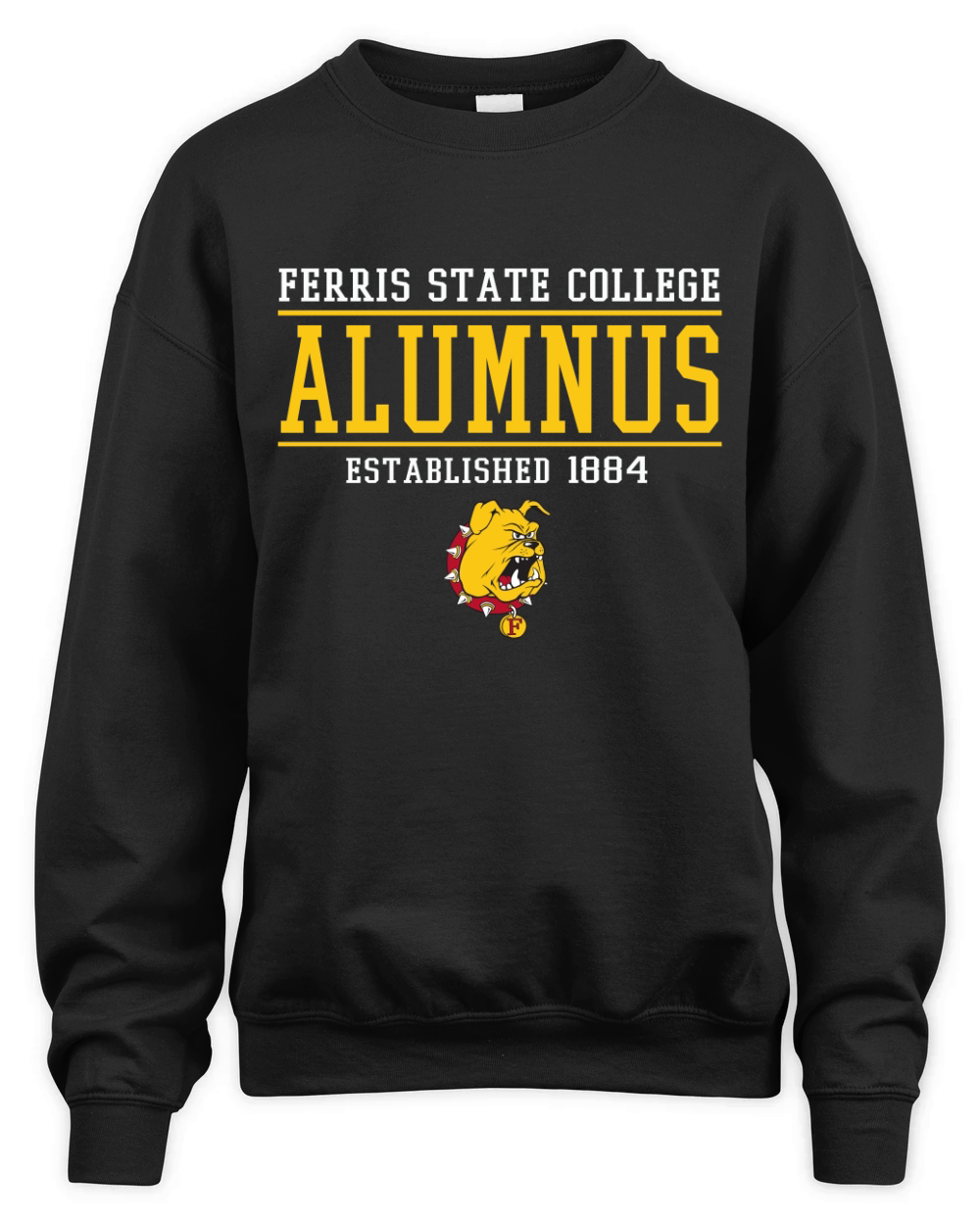 Ferris State Alumnus Unisex Premium Crewneck Sweatshirt