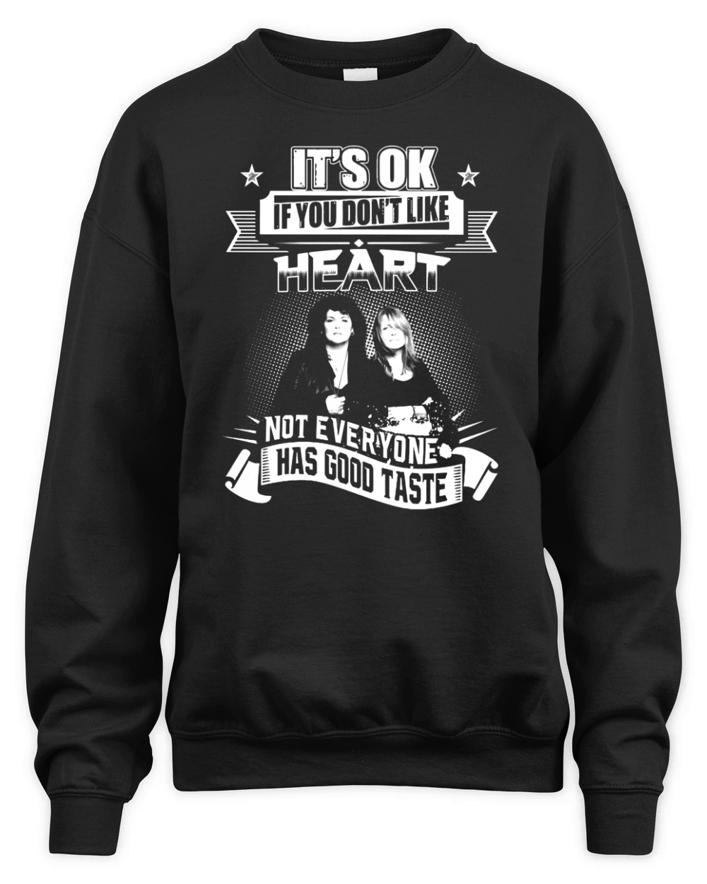 Heart band My Team Unisex Premium Crewneck Sweatshirt