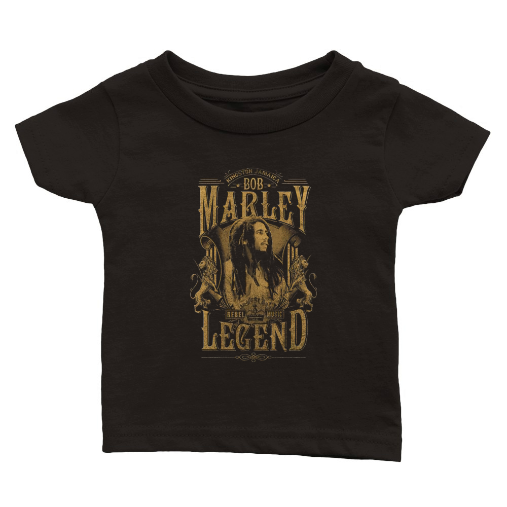 Bob Marley Juniors Legends Racer Back Classic Baby Crewneck T-shirt