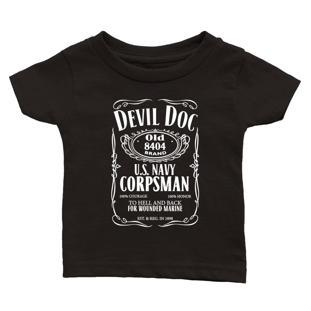 Devil Doc - US Navy Corpsman Classic Baby Crewneck T-shirt