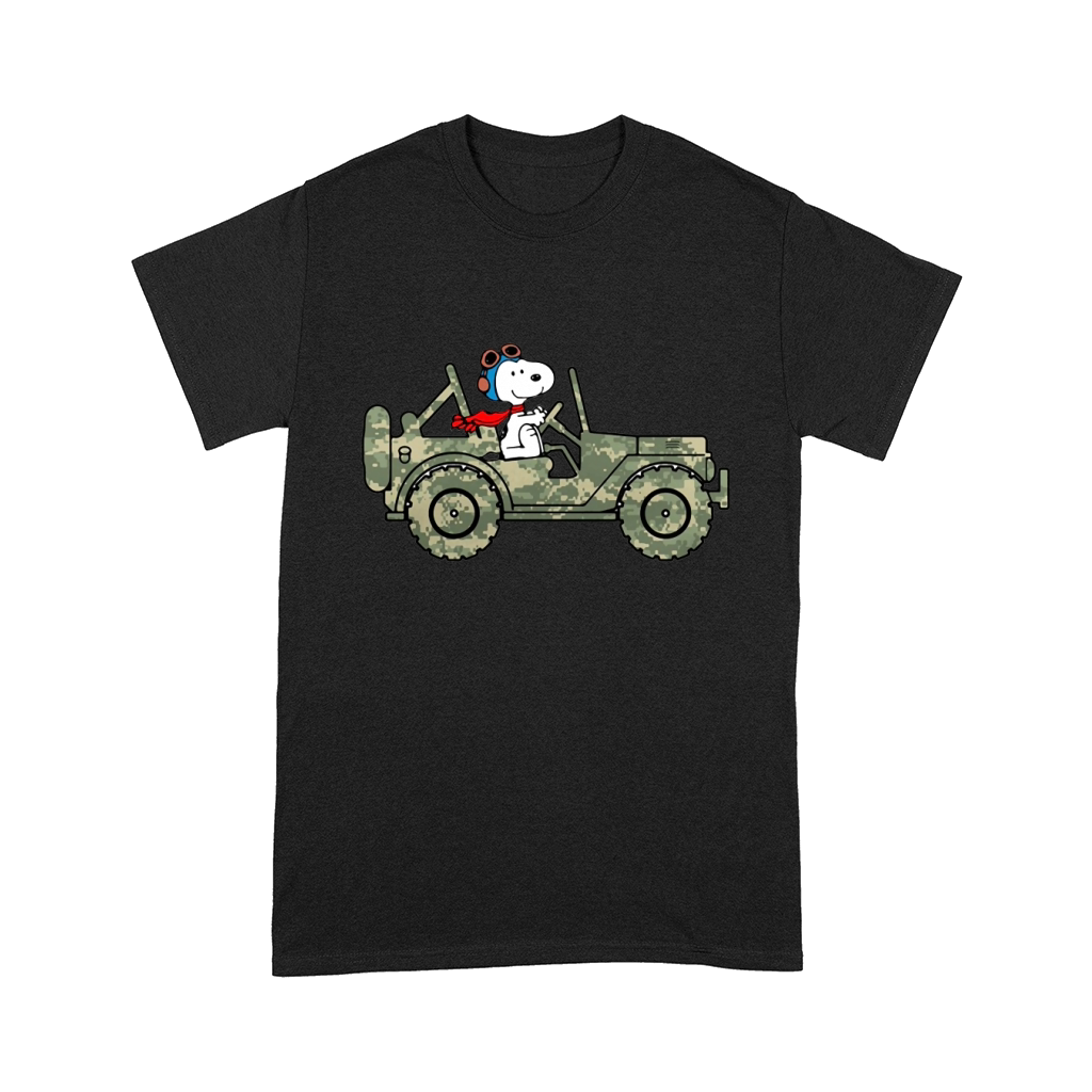 Snoopy Jeep Comfort T-shirt