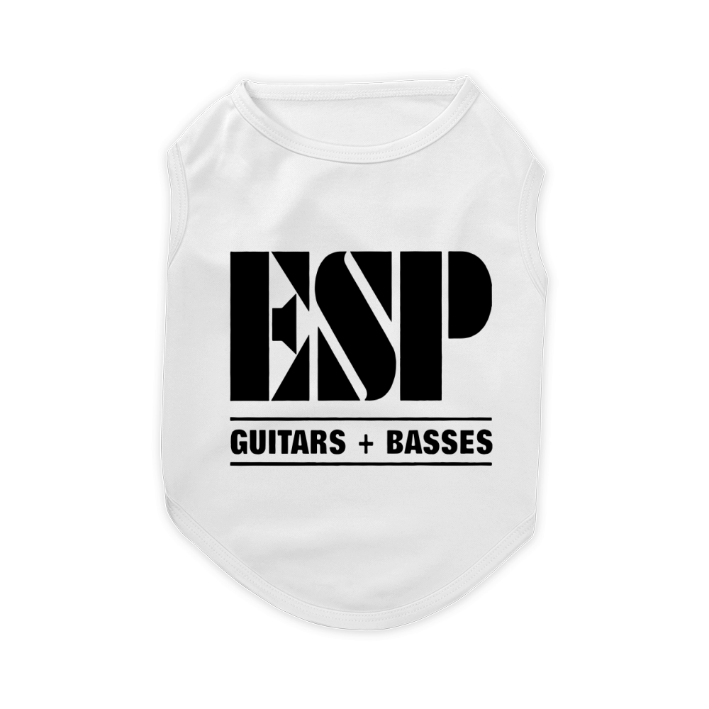 esp logo guitars basses Pet T-Shirt