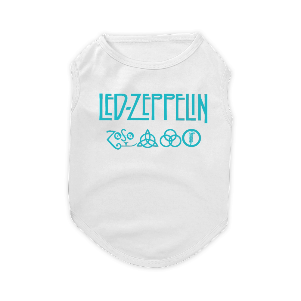 LED ZEPPELIN  CLASSIC ROCK BAND LEGEND Pet T-Shirt