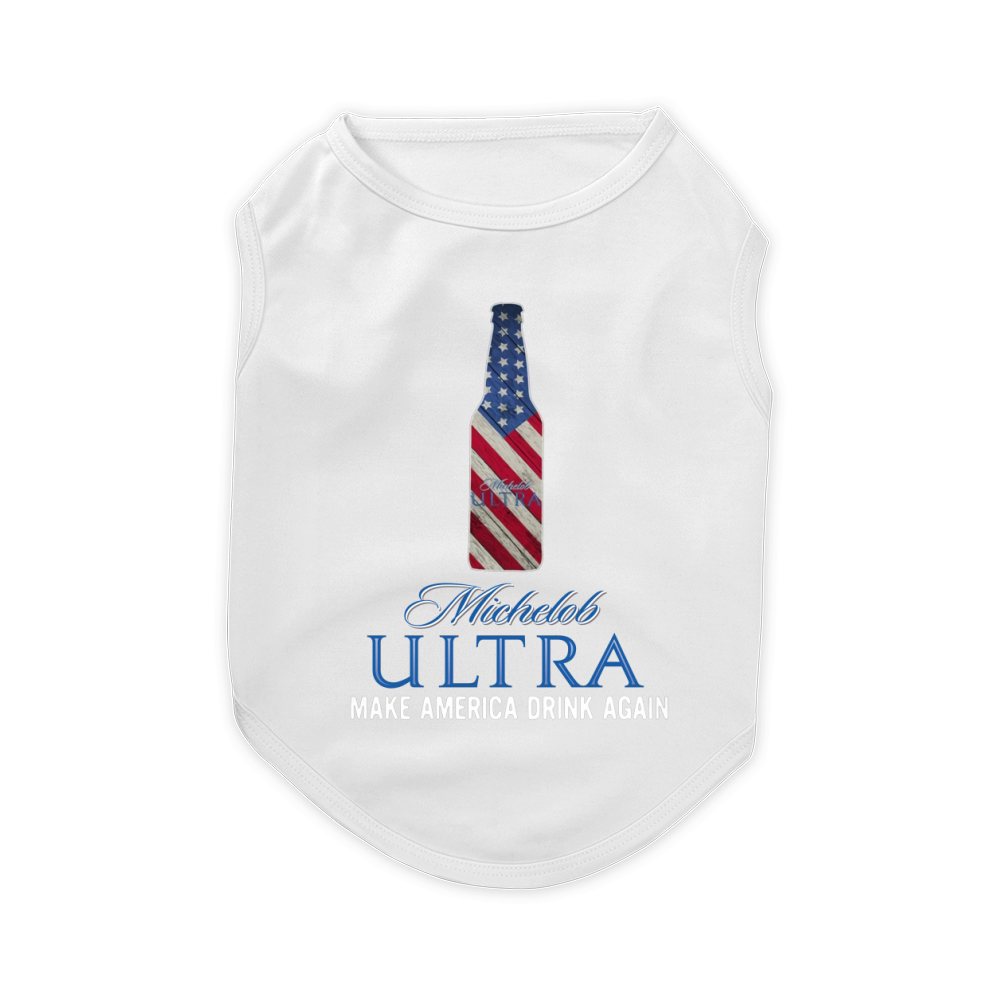 Michelob Ultra Make America drink again Pet T-Shirt
