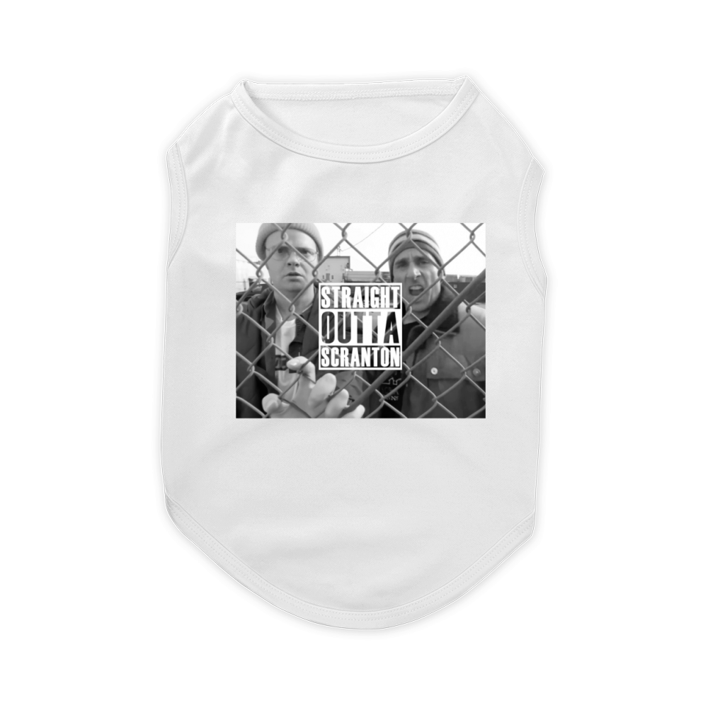 Straight Outta Scranton Shirt, hoodie, tank top Pet T-Shirt