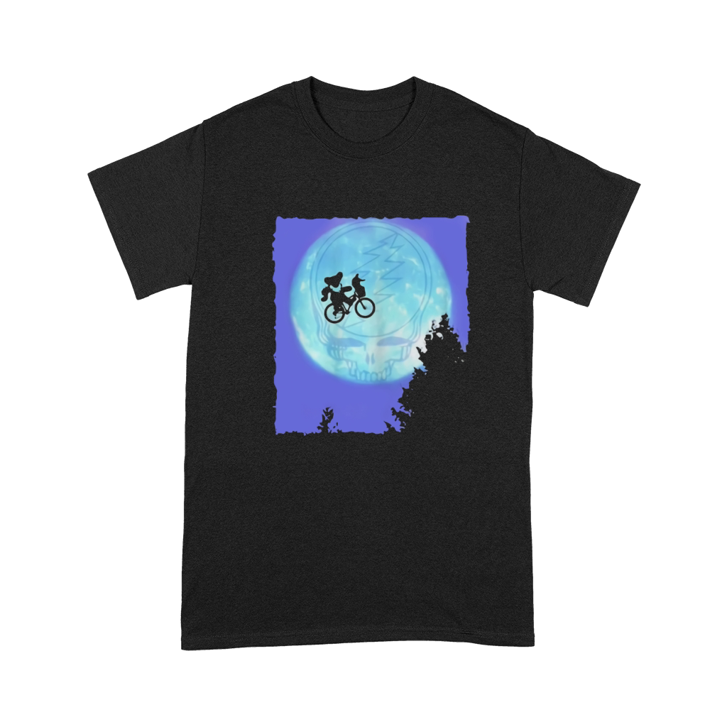 Bear Cycling The Moon Grateful Dead Premium T-shirt
